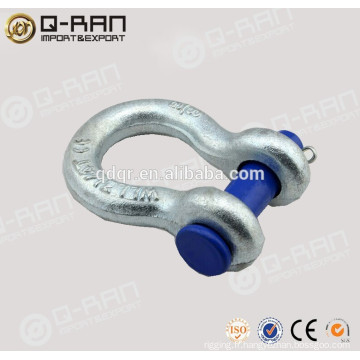 Boulon Type Manille 2130/gréement acier forgé carbone boulon en acier Type Manille 2130